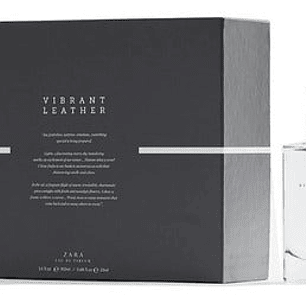 Estuche Zara Vibrant Leather Edp 100ml + 20ml Hombre (Aroma Como Creed Aventus)