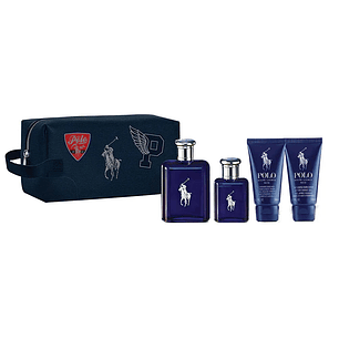 Estuche Ralph Lauren Polo Blue Edt 125ml+Edt 40ml+Gel 50ml+ After Shave 50ml Hombre