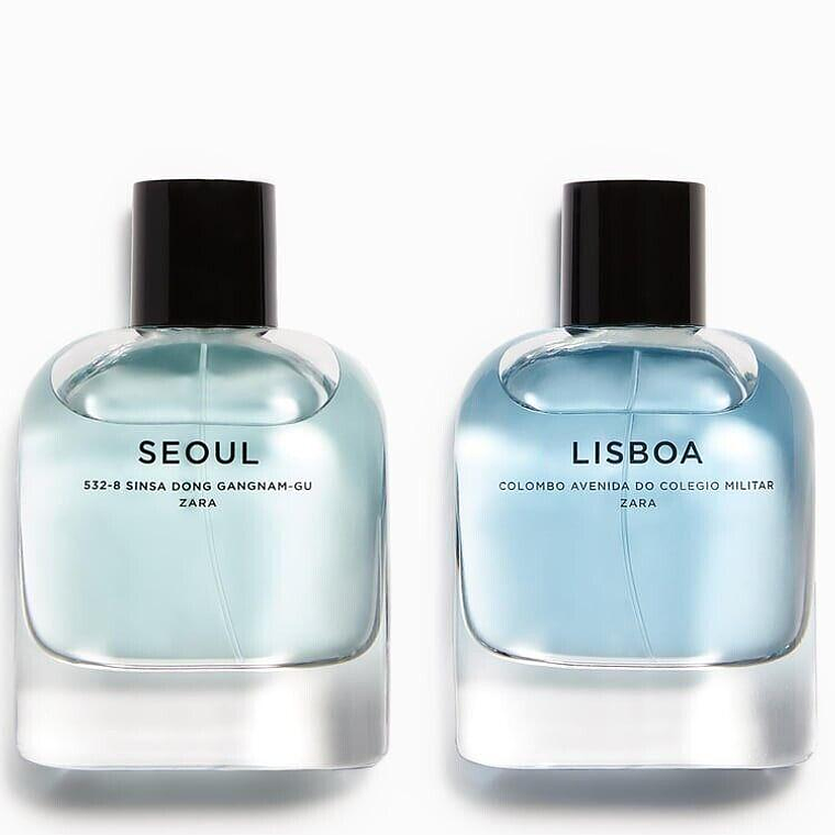Estuche Zara Seoul And Lisboa Edt 2X50ML Hombre 1