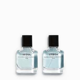 Estuche Zara Seoul And Lisboa Edt 2X30ML Hombre