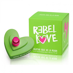 Perfume Agatha Ruiz De La Prada Rebel Love Edt 80ml Mujer