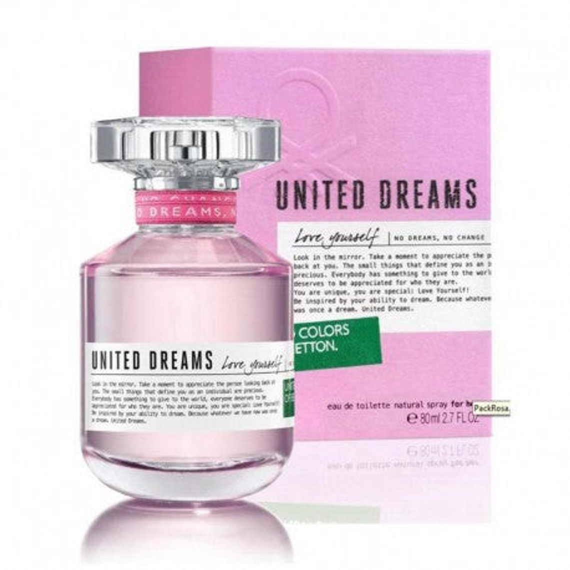 Perfume Benetton United Dreams Love Yourself Edt 80ml Mujer 1