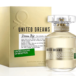 Perfume Benetton United Dreams Dream Big Edt 80ml Mujer