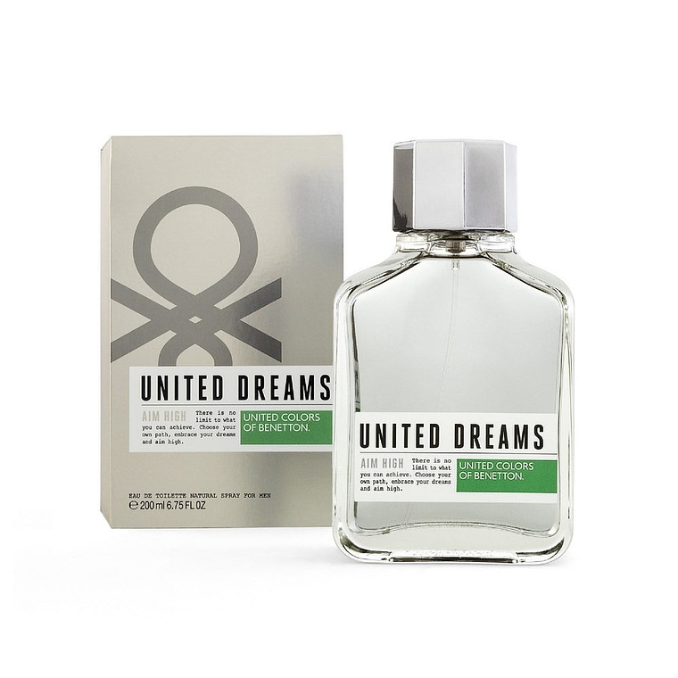 Perfume Benetton United Dreams AIM High Edt 200ml Hombre 1