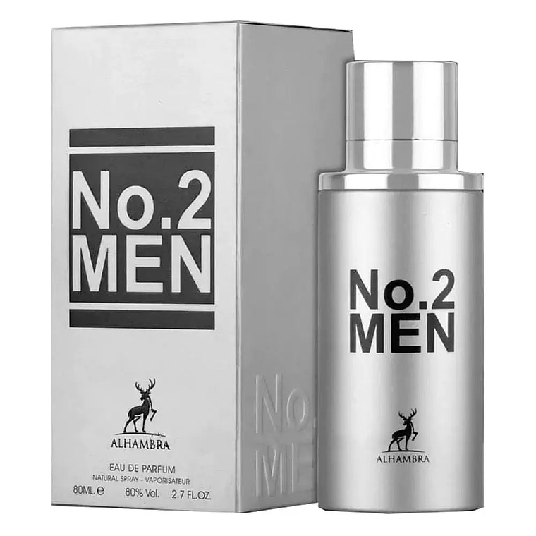 Perfume Maison Alhambra No. 2 Men EDP 80 ML Hombre- Inspirado En 212 NYC Carolina Herrera 1
