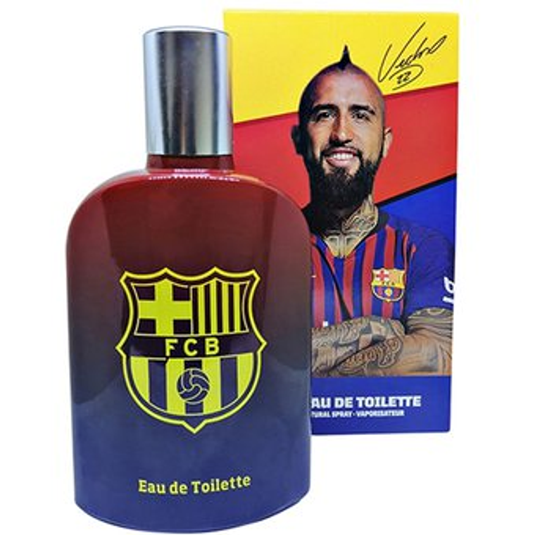 Tester Arturo Vidal Barcelona FC Edt 100ml Hombre (Sin Caja) 1