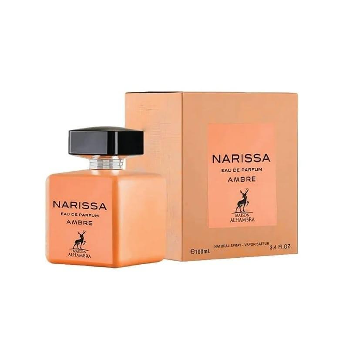 Perfume Maison Alhambra Narissa EDP AMBRE 100 ML Mujer- Inspirado En Narciso Ambrée Narciso Rodriguez 1