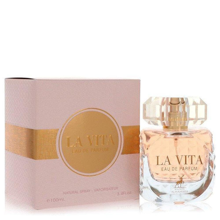Perfume Maison Alhambra La Vita EDP 100 ML Mujer - Inspirado En Donna Born in Roma de Valentino. 1