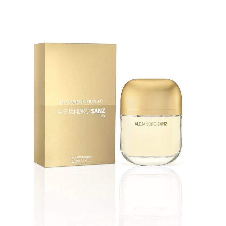 Perfume Alejandro Sanz Mi Acorde Eres Tu Edt 80ml Mujer 1