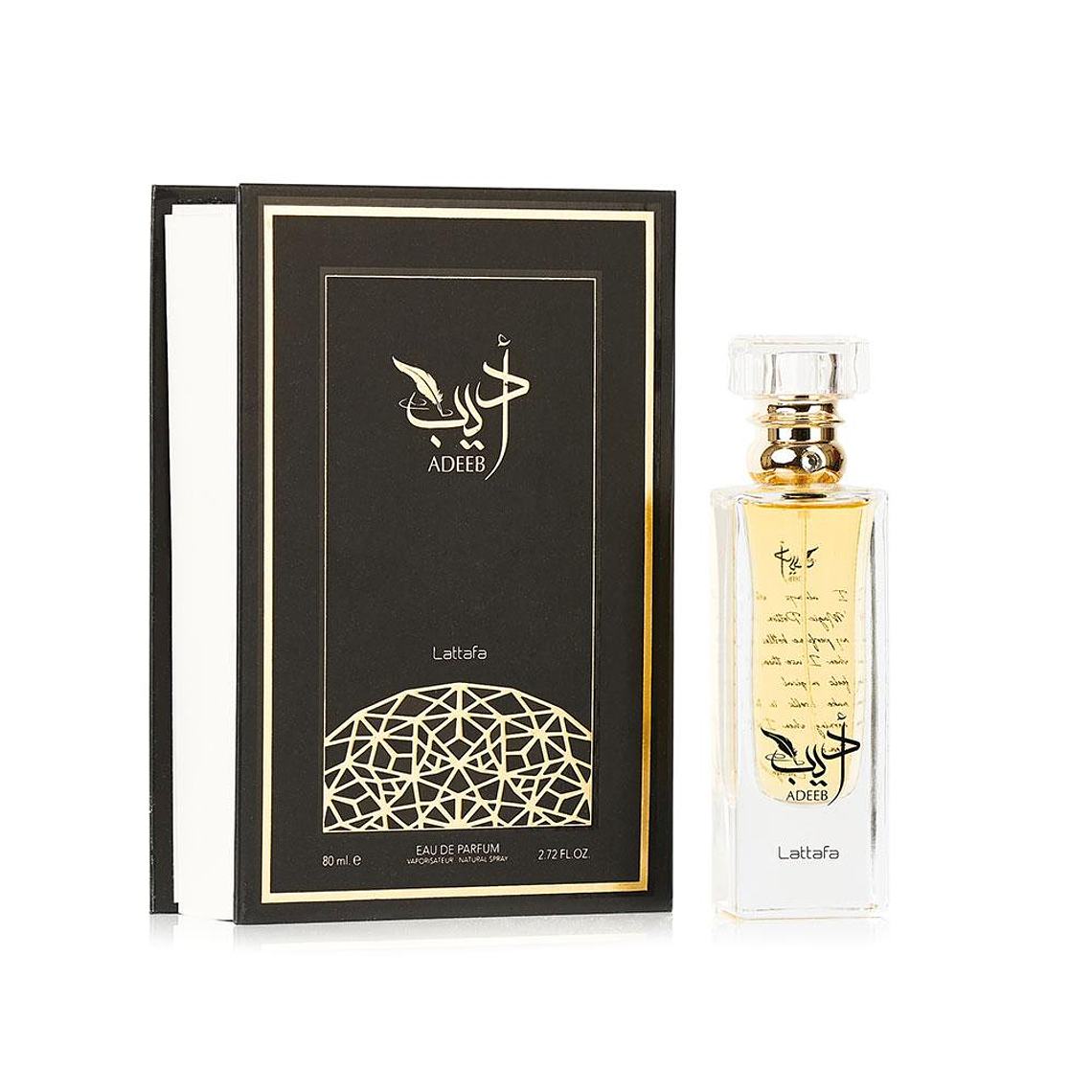 Perfume Lattafa Adeeb EDP 80 ML Unisex- Inspirado En Gentleman (1974) Givenchy 1
