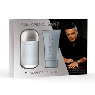 Estuche Alejandro Sanz Mi Acorde Eres Tu Edt 100ml+After Shave 100ml Hombre