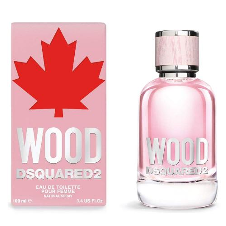 Perfume Wood Dsquared2 Edt 100ml Mujer (Rosado) 1