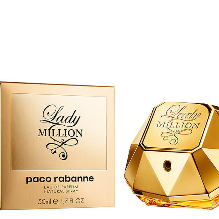 Perfume Paco Rabanne Lady Million Edp 50ml Mujer 1