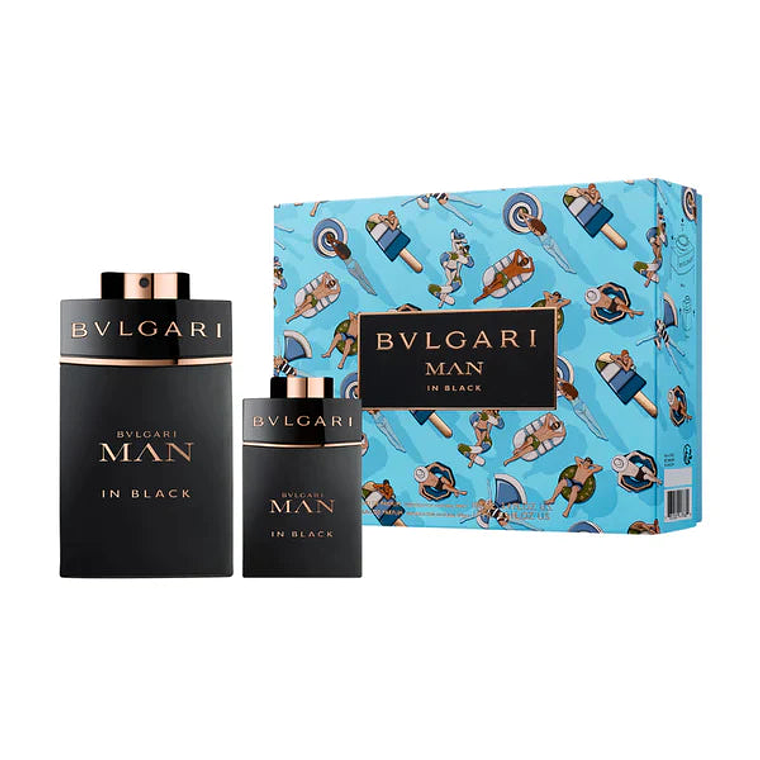 Estuche Bvlgari Man In Black EDP 100 ML + 15 ML Hombre 1