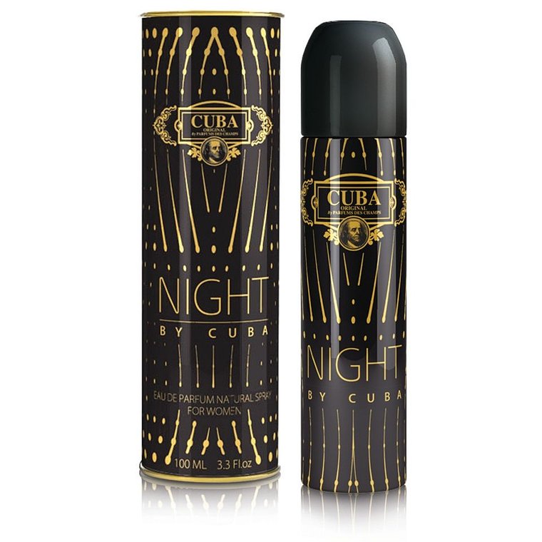 Perfume Cuba Night Edp 100ml Mujer (Parecido a Black XS for Her Eau de Parfum Paco Rabanne) 1