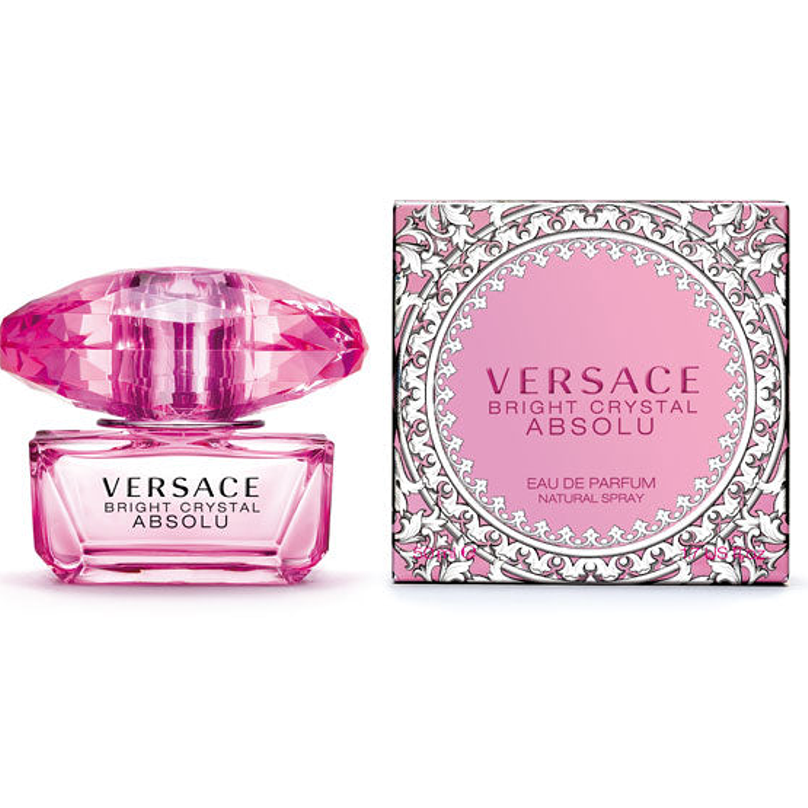 Perfume Versace Bright Crystal Absolu Edp 50ml Mujer 1