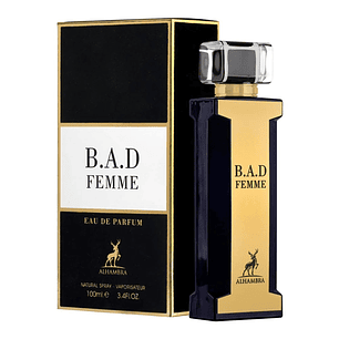 Perfume Maison Alhambra Bad Femme Edp 100Ml Mujer- Inspirado En Good Girl De Carolina Herrera