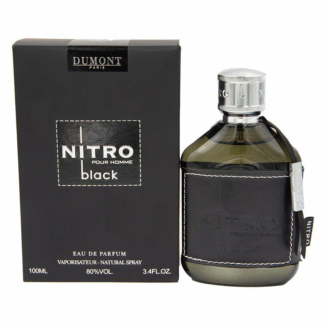 Perfume Dumont Nitro Black Edp 100ml Hombre (Similar a Club De Nuit Intense) 1