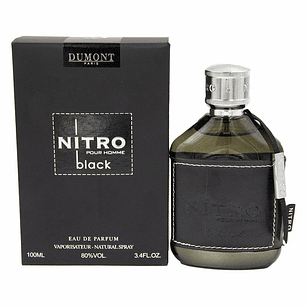 Perfume Dumont Nitro Black Edp 100ml Hombre (Similar a Club De Nuit Intense)