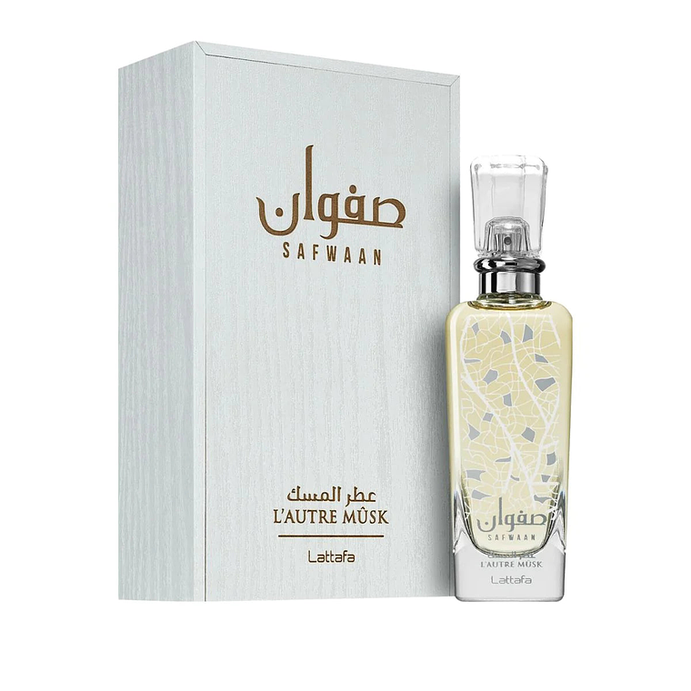 Perfume Lattafa Safwaan L Autre Musk 100Ml Edp Unisex (Aroma Como a Molecule 01 + Iris Escentric Molecules) 1