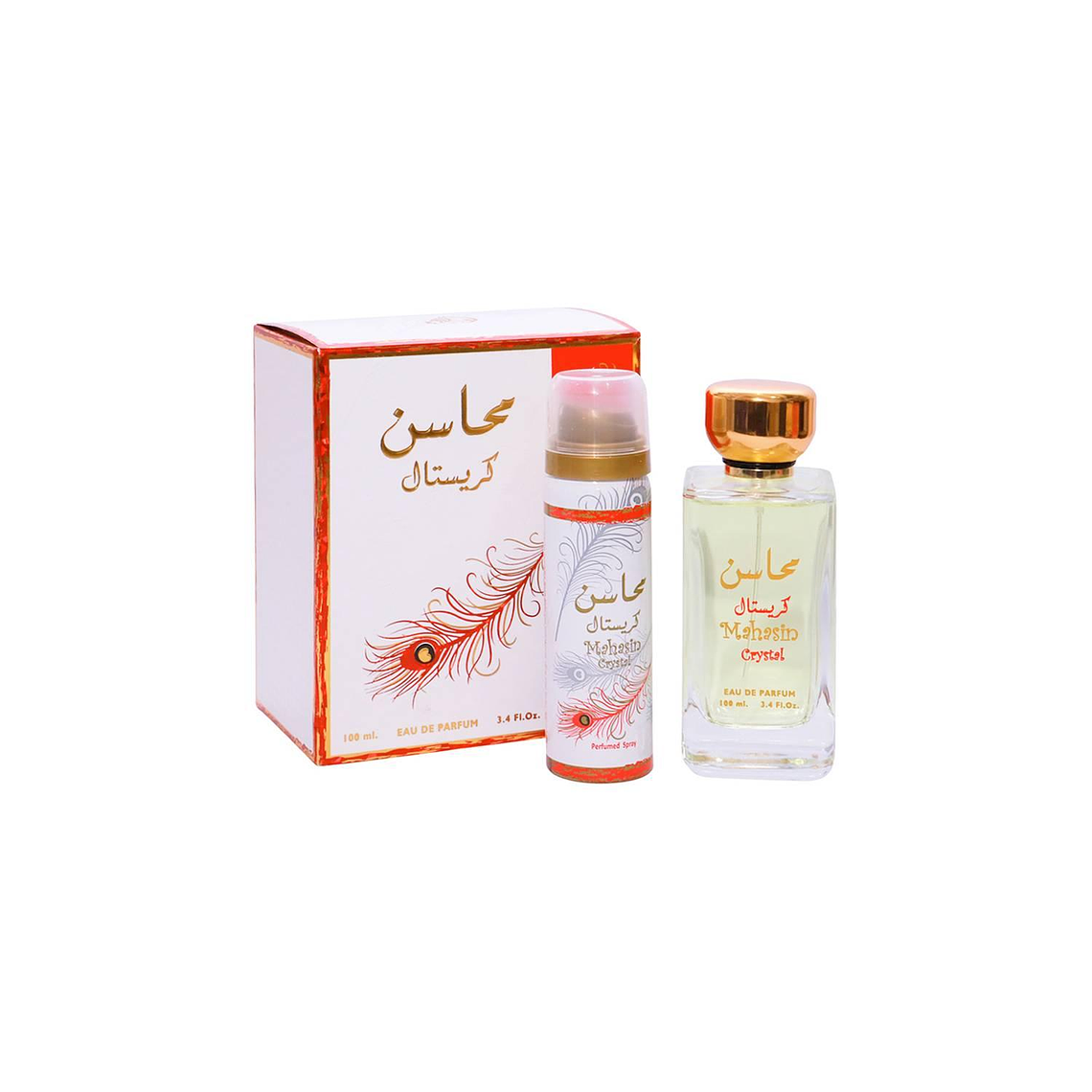 Perfume Lattafa Mahasin Crystal Edp 100ML Unisex (Aroma Como a Hareem Al Sultan Ard Al Zaafaran) 1