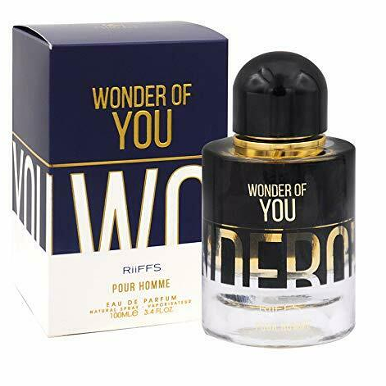 Perfume Riiffs Wonder Of You Azul Edp 100Ml Hombre Perfume Arabe- Inspirado De Stronger With You 1