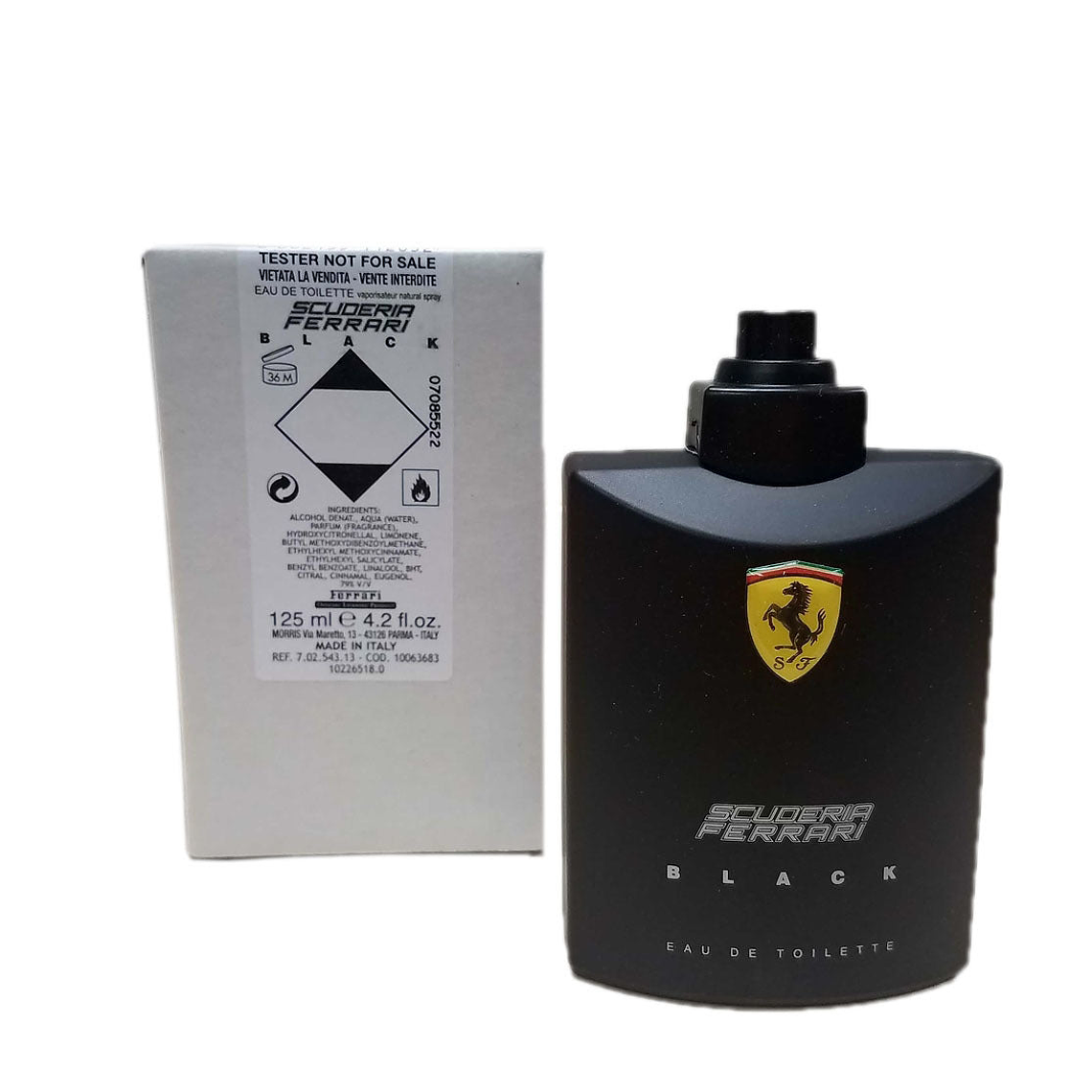 Tester Ferrari Black Edt 125ml Hombre 1