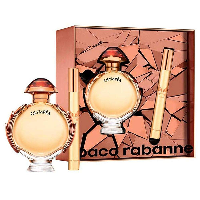 Estuche Paco Rabanne Olympea Intense Set Edp 50ml + 10ml Mujer 1