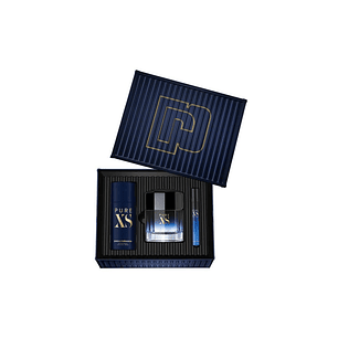 Estuche Paco Rabanne Pure Xs Edt 100ml +Desodorante 150ml Hombre +10 ml perfume