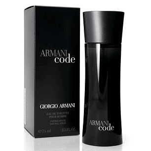 Perfume Armani Code edt 75ml Hombre