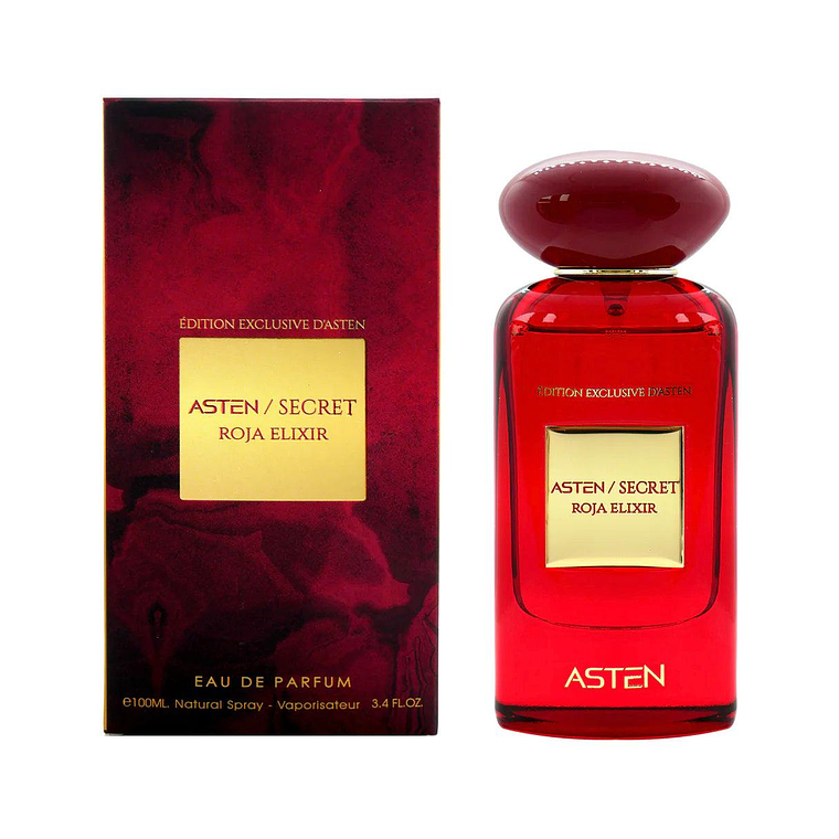 Perfume Asten Secret Roja Elixir Edp 100Ml Mujer - Inspirado En Armani Prive Rouge Malachite 1
