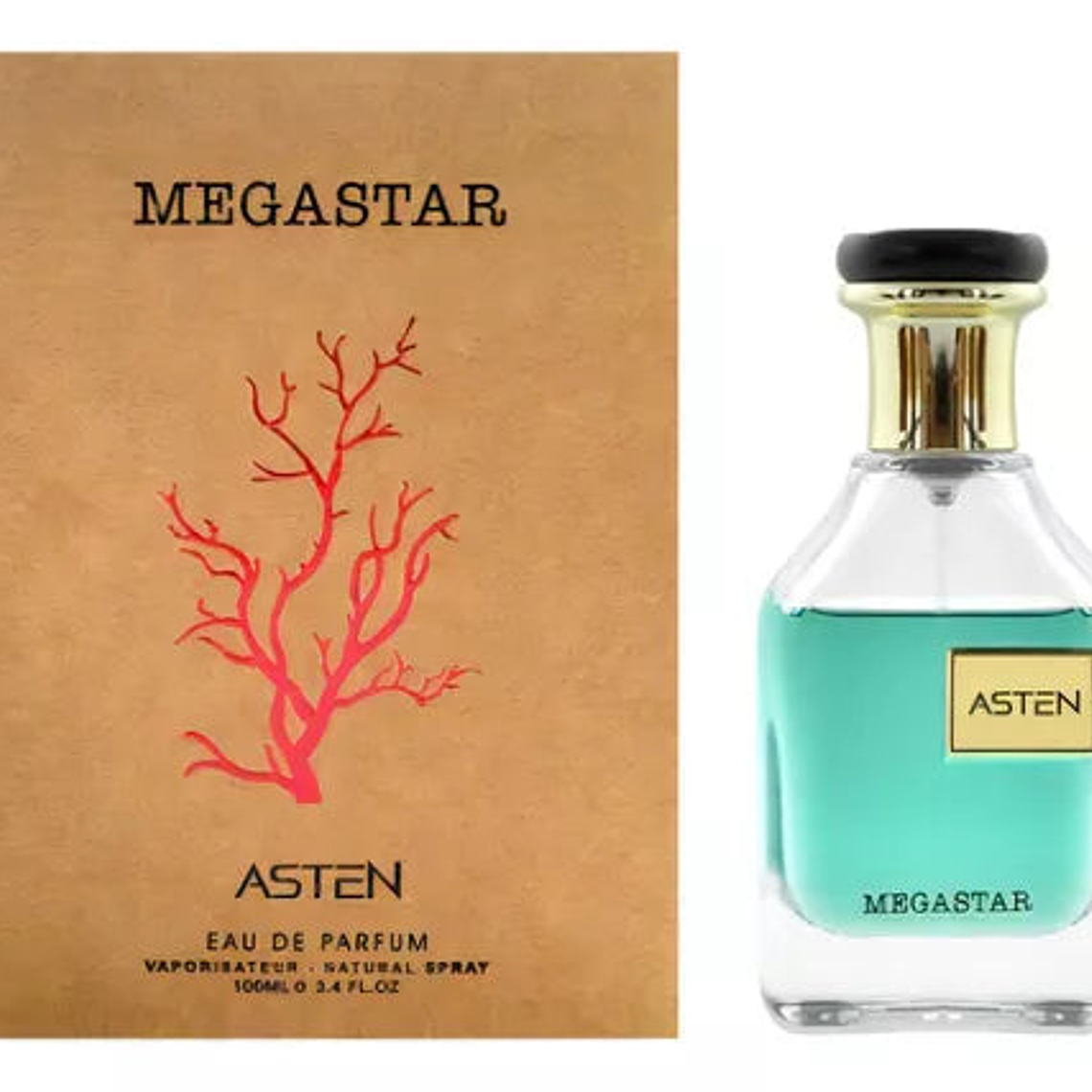 Perfume Asten Megastar Edp 100Ml Unisex - Inspirado En Megamare 1