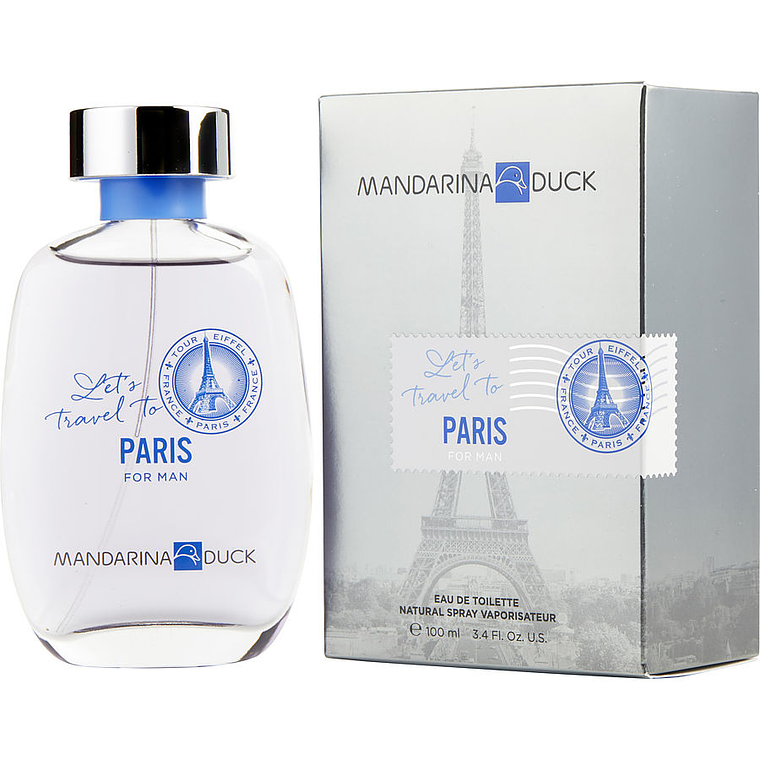 Perfume Mandarina Duck Let's Travel To Paris Edt 100ml Hombre 1