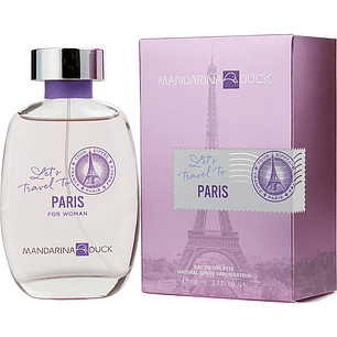 Perfume Mandarina Duck Let's Travel To Paris Edt 100ml Mujer