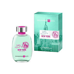Perfume Mandarina Duck Let's Travel To New York Edt 100ml Mujer