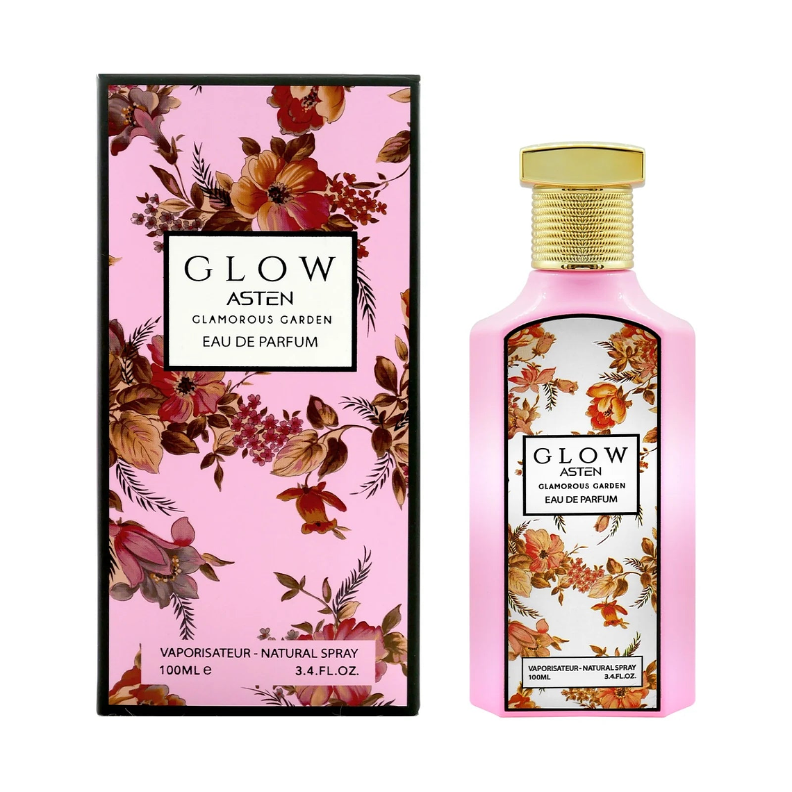 Perfume Asten Glow Edp 100Ml Mujer - Inspirado En Gucci Flora 1