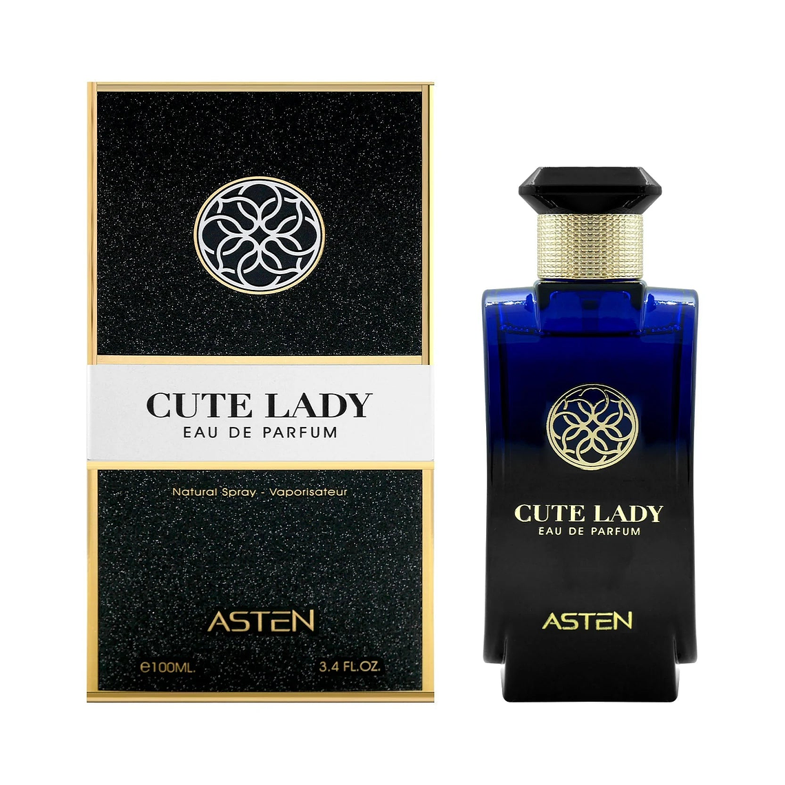 Perfume Asten Cute Lady 100Ml Edp Mujer - Inspirado En Carolina Herrera Good Girl 1