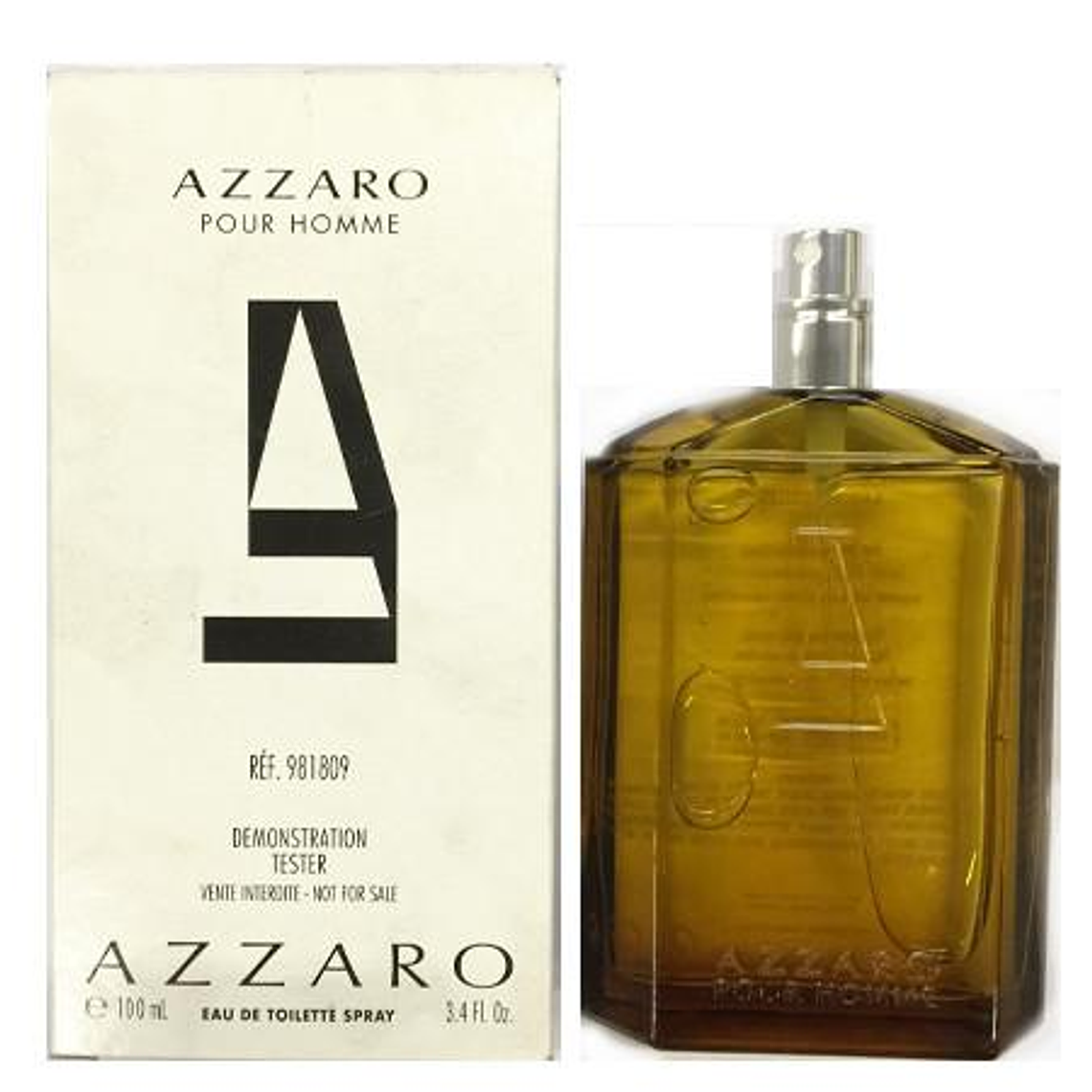 Tester Azzaro Men Edt 100ml Hombre 1