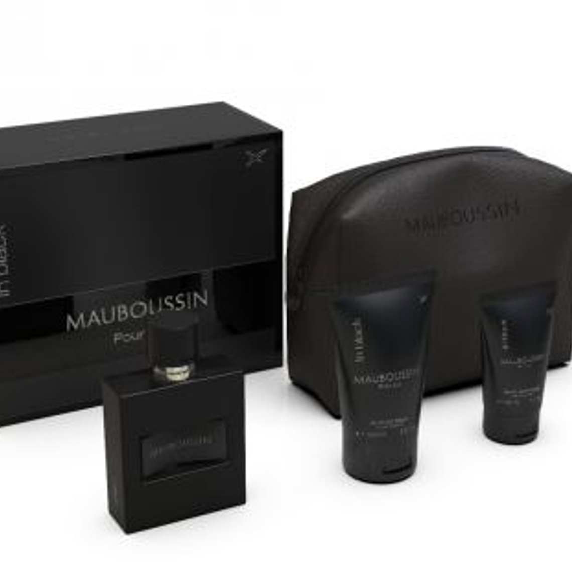 Estuche Mauboussin Pour Lui In Black Edp 100ml+gel 100ml+after Shave 50ml 1