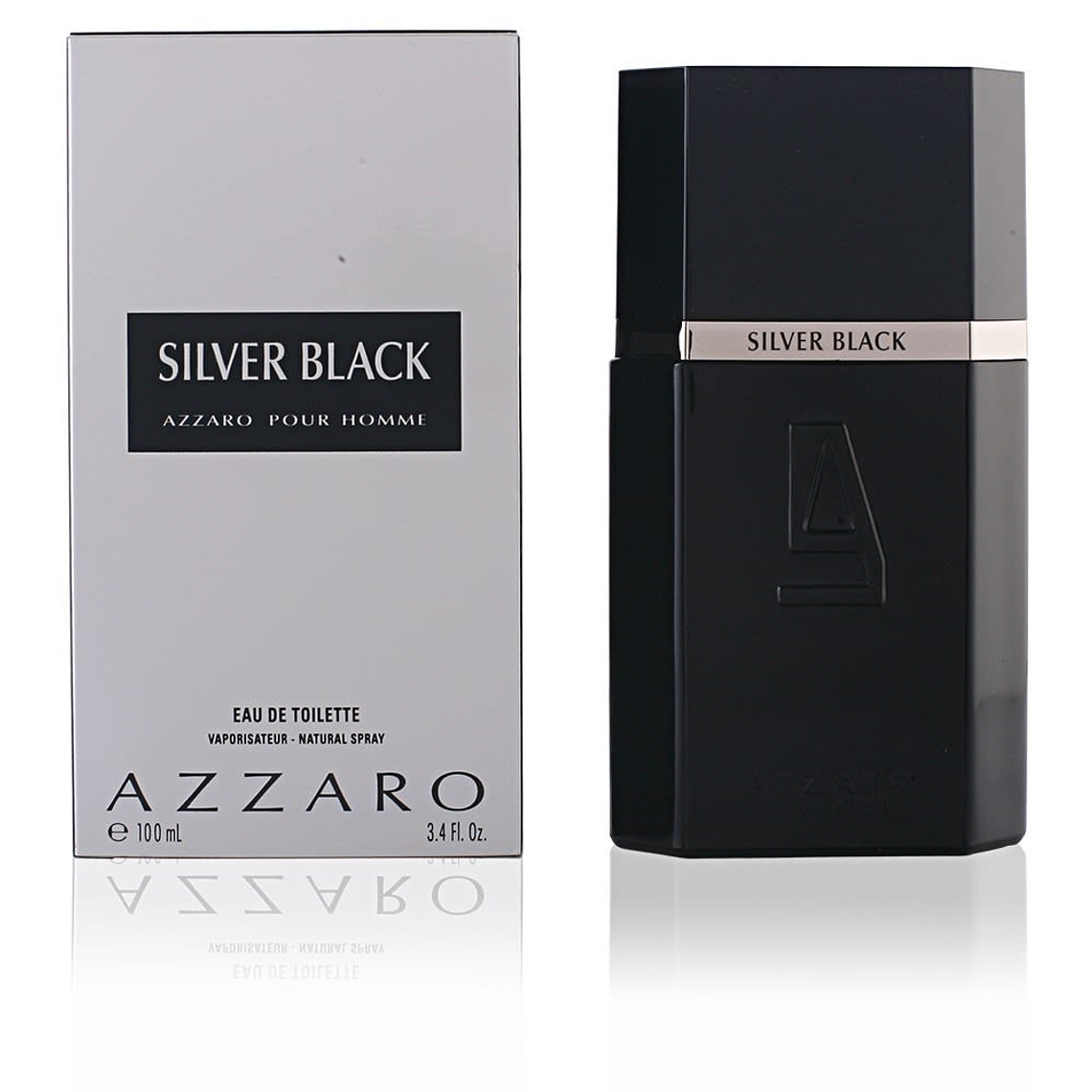Perfume Azzaro Silver Black EDT 100ml Hombre 1