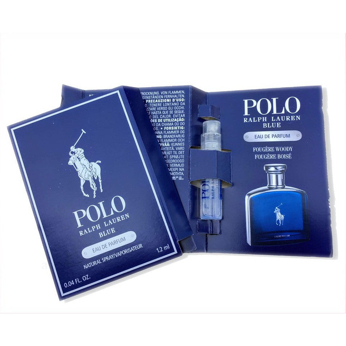 Agujas Ralph Lauren Polo Blue Edp 14ml Hombre (1.2ml*12 Pack) 1