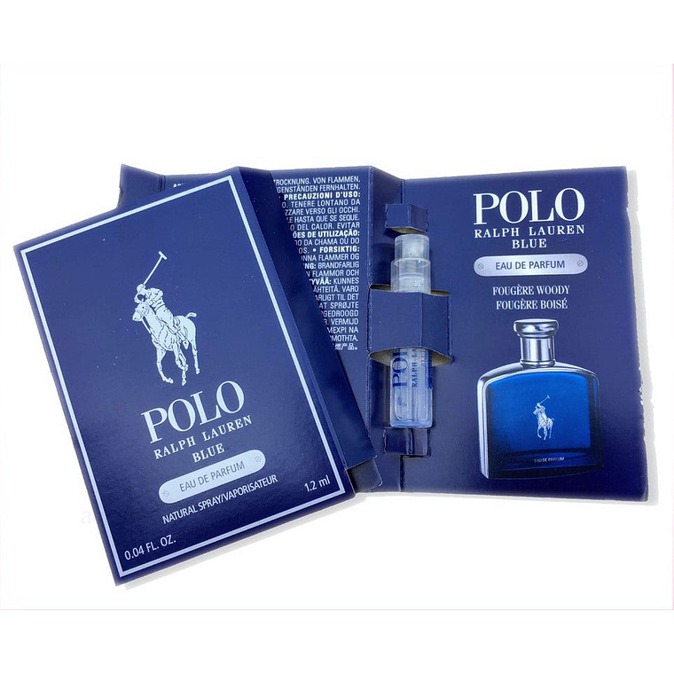 Agujas Ralph Lauren Polo Blue Edp 14ml Hombre (1.2ml*12 Pack) 1