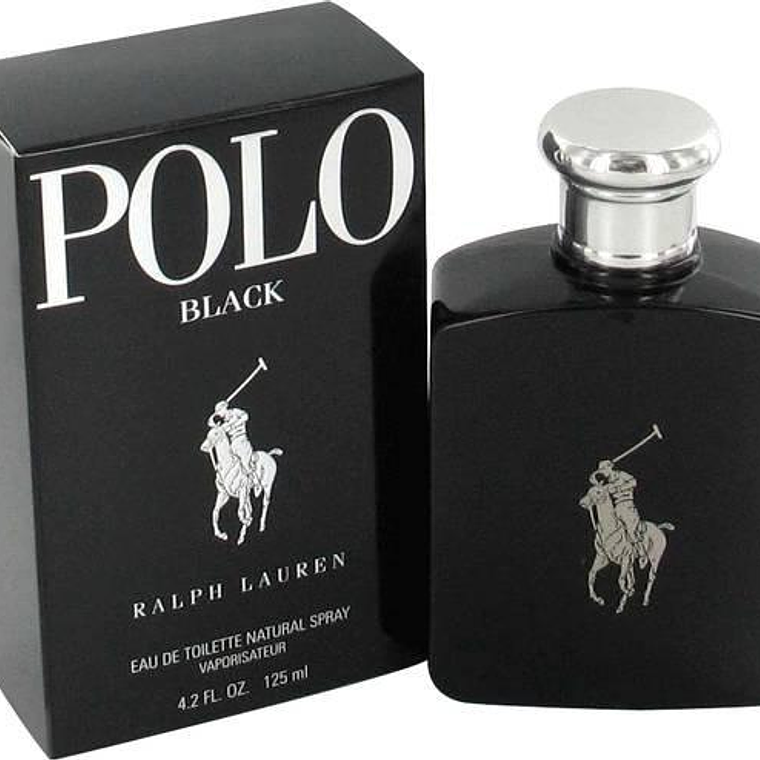 Perfume Ralph Lauren Polo Black Edt 125ml Hombre 1