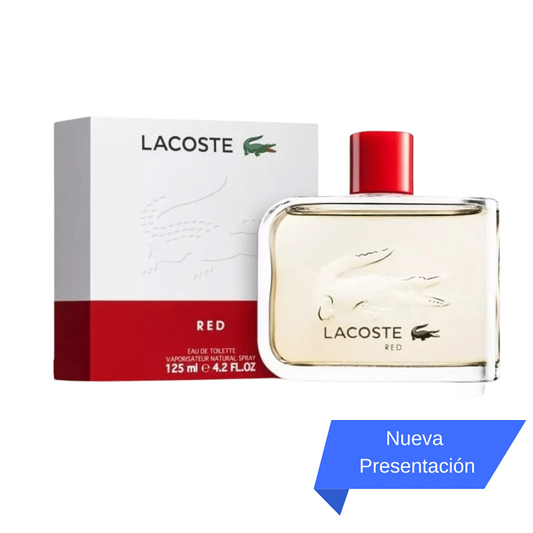 Perfume Lacoste Red Edt 125ml Hombre 1