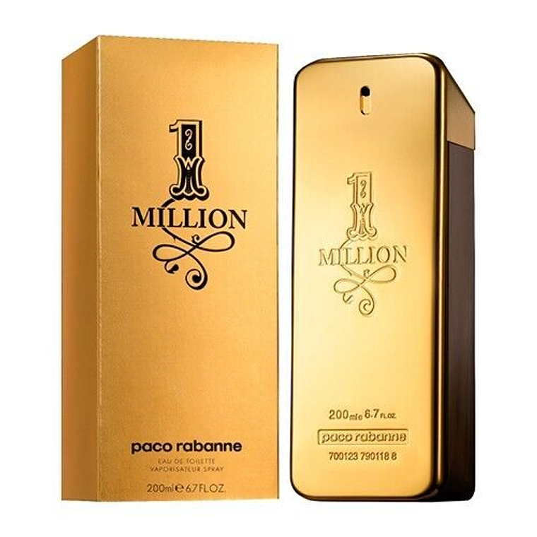 Perfume Paco Rabanne One Million Edt 200ml Hombre 1