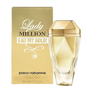 Perfume Paco Rabanne Lady Million Eau My Gold Edp 80ml Mujer