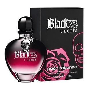 Perfume Paco Rabanne Black XS L'Exces Edp 80ml Mujer