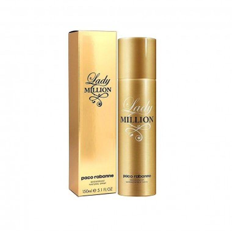 Desodorante Paco Rabanne Lady Million 150ml mujer 1