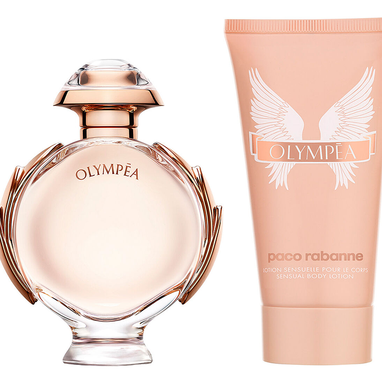 Estuche Paco Rabanne Olympea Edp 50ml + 75ml Body locion Mujer 1