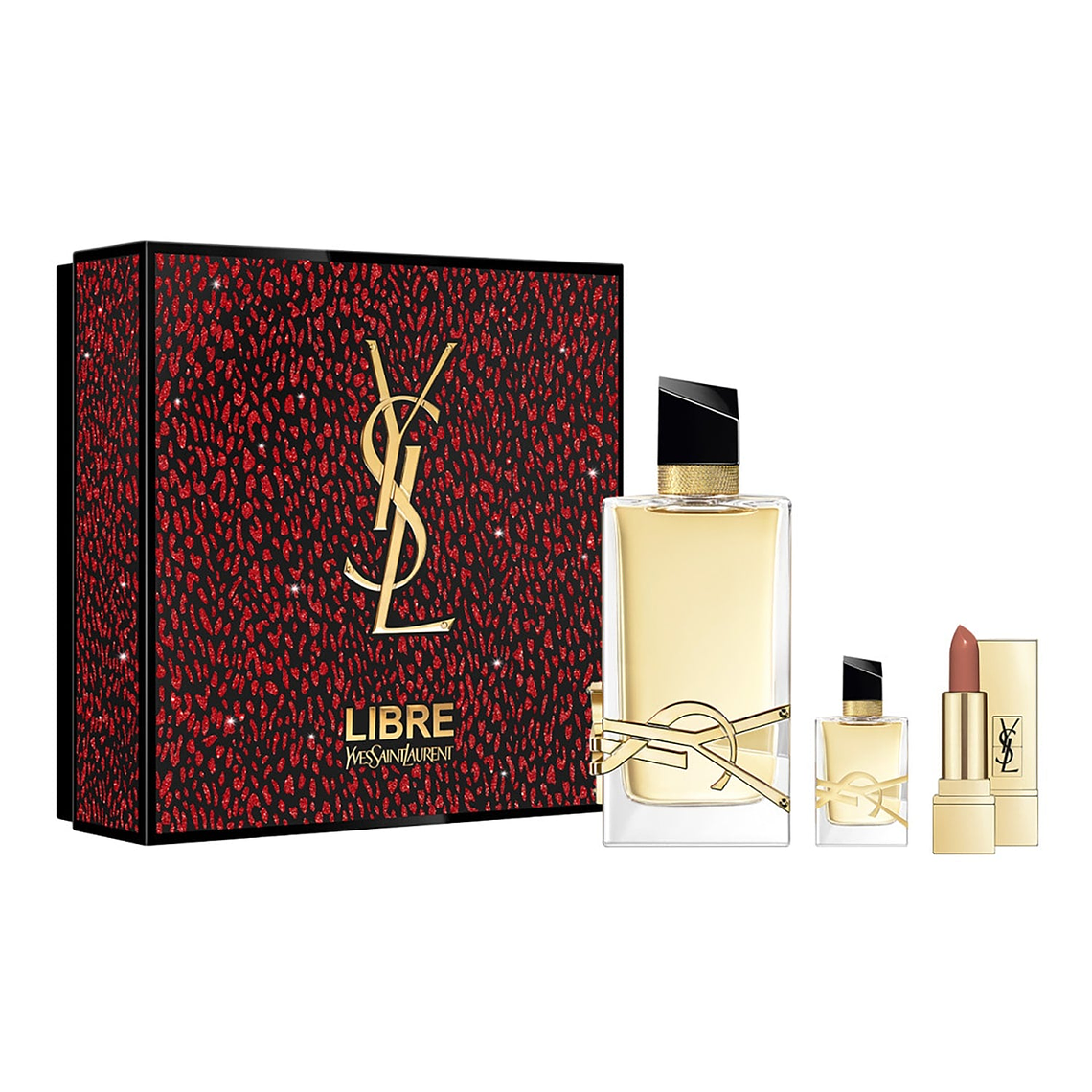 Estuche YSL Libre EDP 90ml + EDP 7.5ml + Labial 1.3g Mujer 1